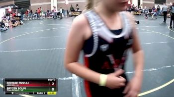 82 lbs Round 2 (4 Team) - Colton Reed, Team Palmeto vs Averie Olvera, Ares Red