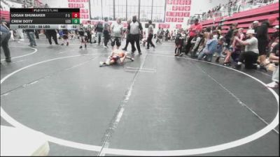 58 lbs Quarterfinal - Logan Shumaker, F-5 GRAPPLING vs Crew Doty, Lexington Wrestling Club