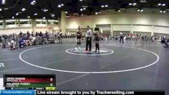 132 lbs Round 2 (10 Team) - Jayda Rankin, Griffin Fang vs Maleigha Fuzesy, Montana