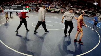 D 1 138 lbs Champ. Round 1 - Jonah Pellegrin, Terrebonne vs David Rabb, Haughton