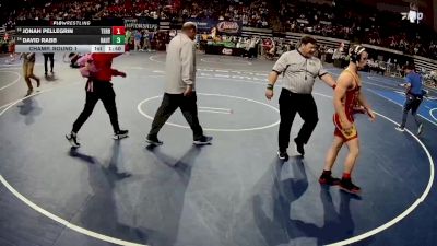 D 1 138 lbs Champ. Round 1 - Jonah Pellegrin, Terrebonne vs David Rabb, Haughton