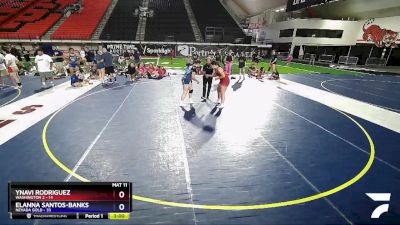 180 lbs Champ Round 1 (16 Team) - Ynavi Rodriguez, Washington 2 vs ELANNA SANTOS-BANKS, Nevada GOLD