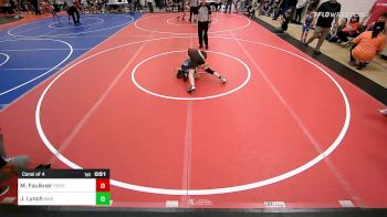 90 lbs Consi Of 4 - Malachi Faulkner, Pryor Tigers vs Jayde Lynch, Warner Eagles Youth Wrestling