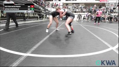 117-126 lbs Rr Rnd 2 - Peyton MCELFRESH, Shelton Wrestling Academy vs Leyah Stuteville, Shelton Wrestling Academy