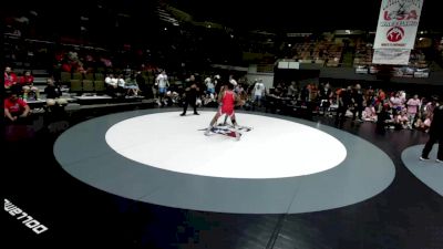 157 lbs Ignacio Ayala, CMWA - Coastal Mountain Wrestling Association vs James Newton-Busalacchi, BAWA-Bay Area Wrestling Association