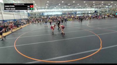 120 lbs Champ. Round 2 - Pilot Swab, Unattached vs Owen Fogel, Unattached