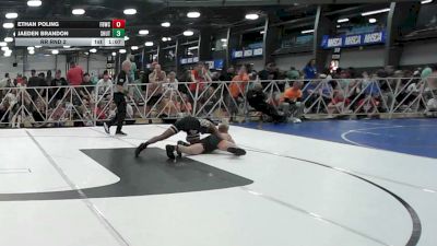 138 lbs Rr Rnd 2 - Ethan Poling, Fight Barn WC - HSB vs Jaeden Brandon, Team Shutt Whittaker - HSB
