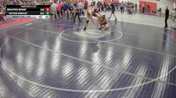 175 lbs Cons. Round 5 - Braxton Brant, Glencoe vs Victor Shipley, Westview