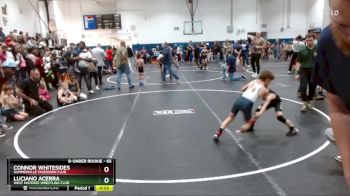 65 lbs Semifinal - Connor Whitesides, Summerville Takedown Club vs Luciano Acerra, West Wateree Wrestling Club