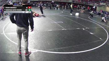 102 lbs Champ. Round 2 - Cristian Soto-Young, Gering Wrestling Club vs Truin Meneely, Nebraska Boyz