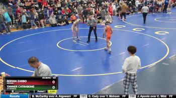 101 lbs Quarterfinal - Tanner Catrabone, St Francis vs Roman Zarbo, Wilson