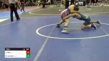 116 lbs Round Of 16 - Jacob Bell, Fontana vs Bo Zurcher, Salem Elite