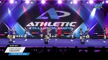Cheer Factor - XQUISITE [2025 L4.2 Senior - Small Day 2] 2025 Athletic Championships Grand Nationals
