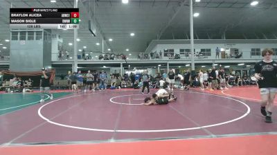 128 lbs Rr Rnd 4 - Braylon Alicea, Alpha Dawgz - HSBAFC vs Mason Sigle, Downingtown West - HSBAFC