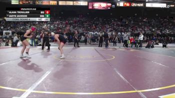 135 lbs Cons. Round 6 - Alana Troullier, Mtn View Oregon vs Jadyn Jackson, Kuna