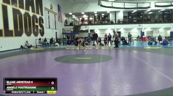 174 lbs Cons. Round 3 - Angelo Mastroianni, Adrian vs Blaise Armstead Ii, Alma
