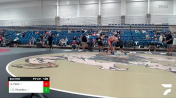 288 lbs Cons. Round 1 - Carlos Posadas, Lawrence North vs Anthony Popi, Plymouth