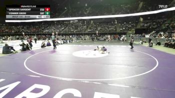 Quarterfinal - Conner Giedd, Canton vs Spencer Sargent, Stanley County