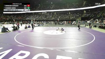 Quarterfinal - Conner Giedd, Canton vs Spencer Sargent, Stanley County