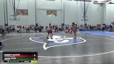 141 lbs Cons. Round 3 - Shkeb Nadir, Scranton vs Garrett Hughes, Roanoke College