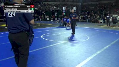 165 lbs Round Of 64 - Elijah Valdovinos, North (CS) vs Travis Grace, Gilroy (CC)