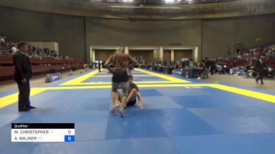 MICHAEL CHRISTOPHER vs ALEJANDRO WAJNER 2024 Pan IBJJF Jiu-Jitsu No-Gi Championship