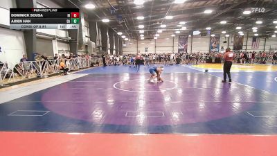 113 lbs Consi Of 8 #1 - Dominick Sousa, RI vs Aiden Han, CA