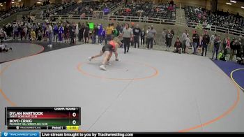 149 lbs Champ. Round 1 - Boyd Craig, Pleasant Hill Wrestling Club vs Dylan Hartsook, Sweet Home Mat Club