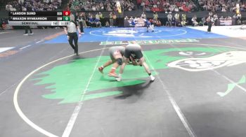 Semifinal - Landon Sund, Bishop Neumann vs Braxon Rynearson, Broken Bow