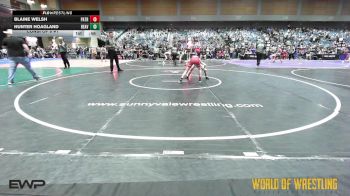 88 lbs Consi Of 8 #1 - Blaine Welsh, Patriot Mat Club vs Hunter Hoagland, Beaver Dam RTC