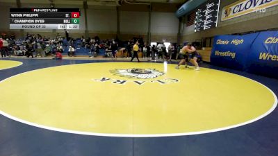 288 lbs Round Of 32 - Wynn Philippi, St. Viator (IL) vs Champion Dyes, Mullen (CO)