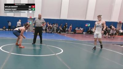 190 lbs Cons. Round 3 - Wylan Snoddy, West Springfield vs Mason Fahey, Wyoming Seminary