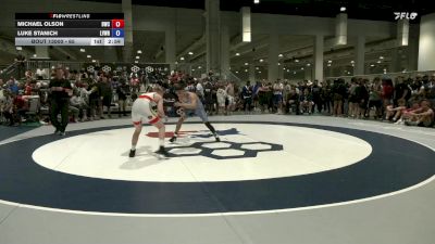 65 lbs Champ. Round 4 - Michael Olson, Bison Wrestling Club vs Luke Stanich, Lehigh Valley Wrestling RTC