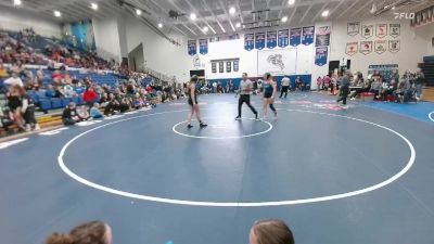 135 lbs Cons. Round 4 - Jaya Wemple, Tongue River vs Josie Raber, Thunder Basin High School