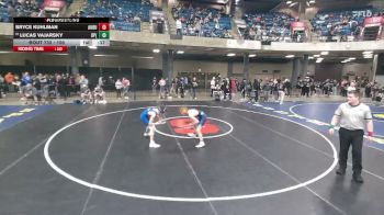 106 lbs Cons. Round 3 - Lucas Vajarsky, Orland Park (Sandburg) vs Bryce Kuhlman, Normal (Community)