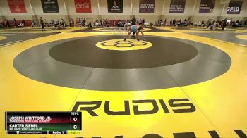 121-2 lbs Cons. Round 2 - Carter Siebel, Big Game Wrestling Club vs Joseph Whitford Jr., Sanderson Wrestling Academy