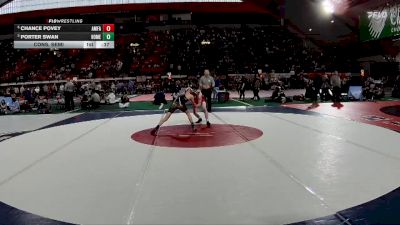 4A 106 lbs Cons. Semi - Chance Povey, American Falls vs Porter Swan, Homedale
