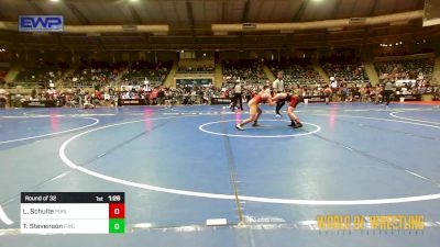 96 lbs Round Of 32 - Landon Schulte, Purler Wrestling, Inc vs Teller Stevenson, Fergus Wrestling Club