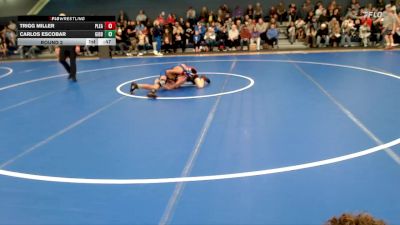 91-92 lbs Round 2 - Carlos Escobar, Gibbon vs Trigg Miller, Pleasanton