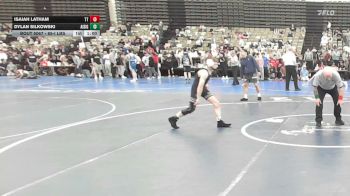 85-I lbs 3rd Place - Isaiah Latham, Team Tugman vs Dylan Silkowski, All I See Is Gold Academy