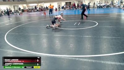 84 lbs Semis & 1st Wrestleback (8 Team) - Joseph Udermann, Foley vs Isaac Larson, LSH (LeSueur/Henderson)