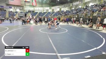 138 lbs Round Of 32 - Brayden Johnson, David City HS vs Carter Coon, High Kaliber