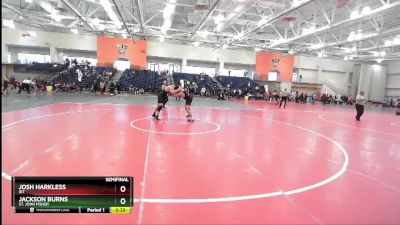 285 lbs Semifinal - Josh Harkless, RIT vs Jackson Burns, St. John Fisher