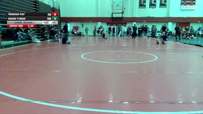 165 lbs Champ. Round 2 - Max DelBosque, Clackamas Community College vs Koda King, Eastern Oregon University (OR)