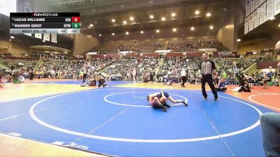 58 lbs Semifinal - Warner Grist, Benton Parks Youth Wrestling vs Lucas Williams, Harrison Youth Wrestling