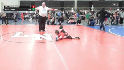 49 lbs Rr Rnd 3 - William Stetson, Team Tugman - ESC vs Wyatt Gant, Cunliffes Corner Black - ESC