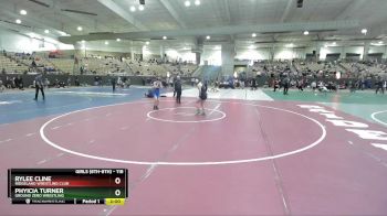 118 lbs Semifinal - Phyicia Turner, Ground Zero Wrestling vs Rylee Cline, Ridgeland Wrestling Club