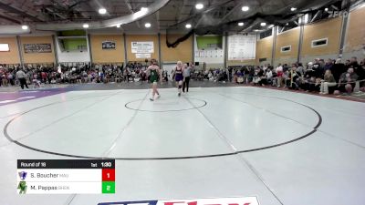 150 lbs Round Of 16 - Spencer Boucher, Mt. Anthony vs Matthew Pappas, Bishop Hendricken