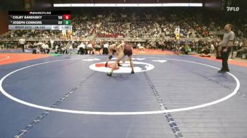 3A-150 lbs 1st Place Match - Colby Sandusky, Torrington vs Joseph Connors, Buffalo