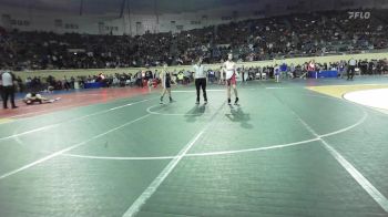 105 lbs Consi Of 32 #2 - Luke White, Crossings Christian School vs Dax Sampson, Enid Junior High